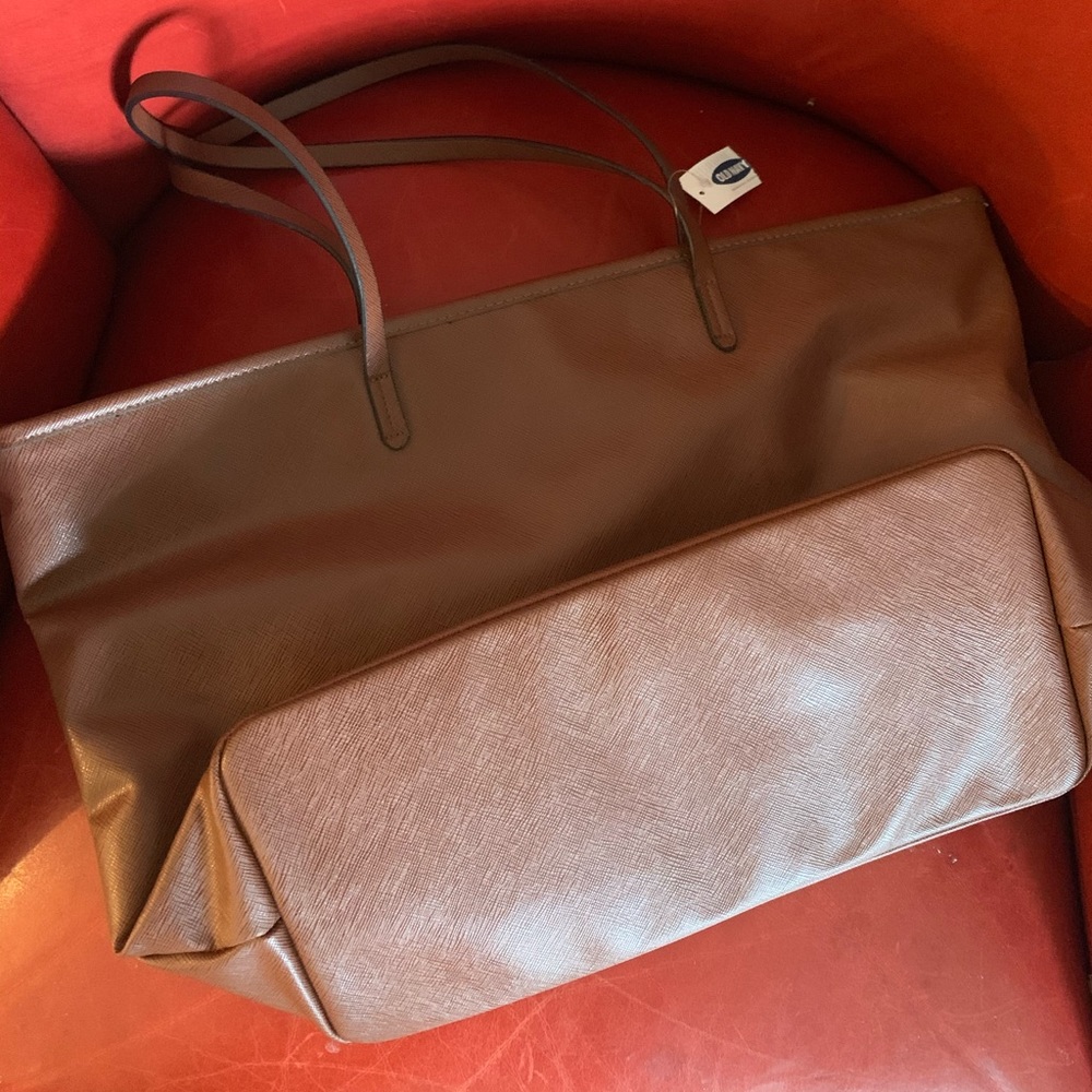 NWT brown oversized bag!